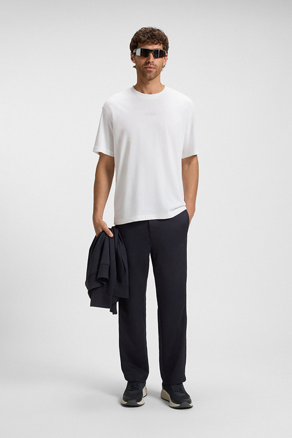 ΜΠΛΟΥΖΑ T-SHIRT BOSS - 100 ΛΕΥΚΟ